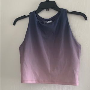 forever 21 ombre sports bra